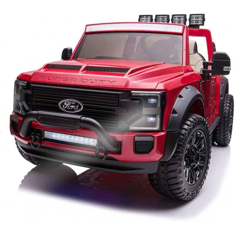 FORD - Carro Eléctrico Niños Campero Paseador Montable 2 Sillas FORD