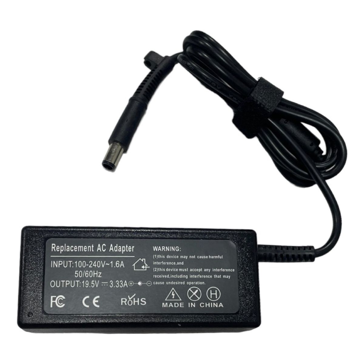 GENERICO - Cargador Para Hp Punta Aguja 195v 333a 65w 74x50mm