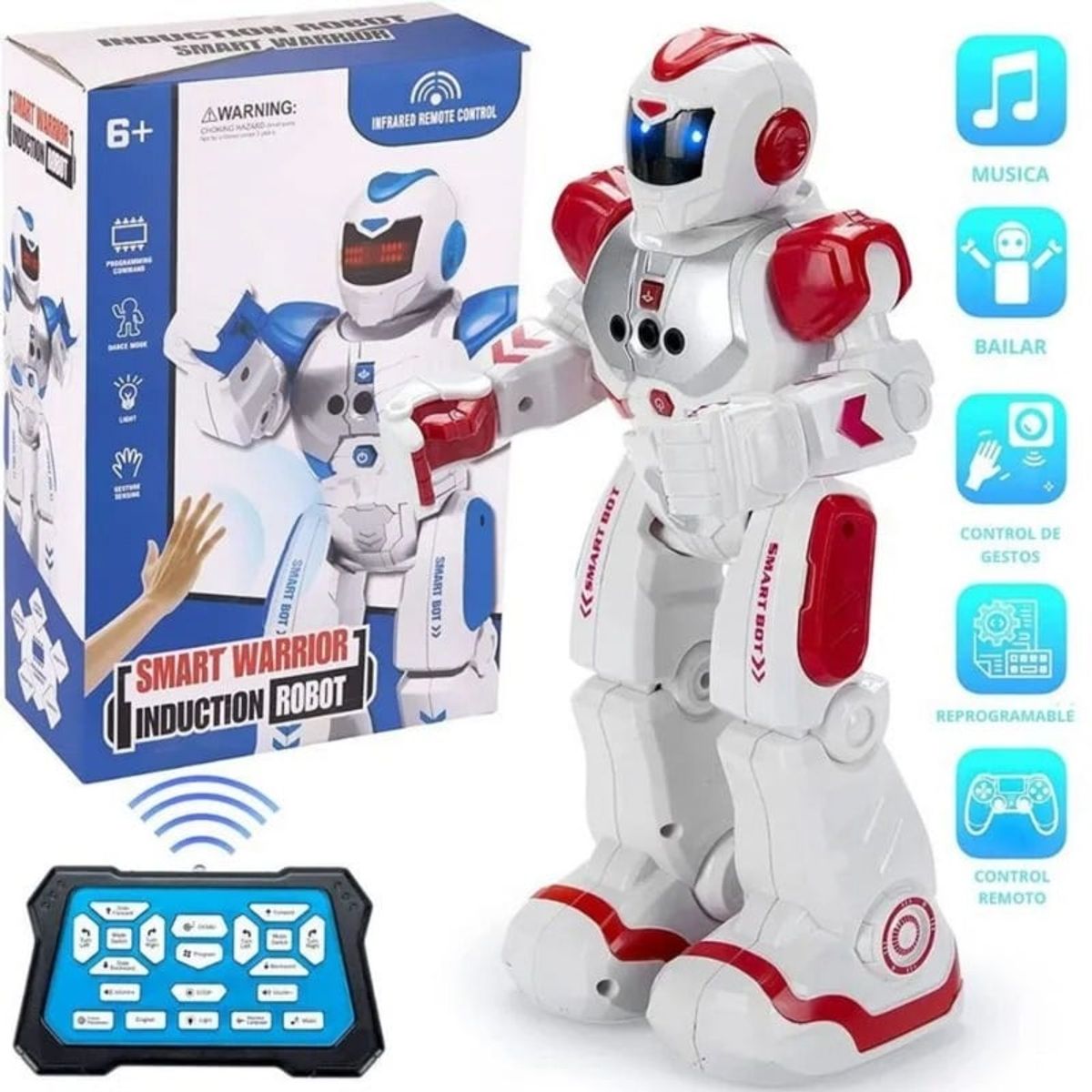 GENERICO - Robot Juguete Control remoto Deteccion Gestos Baila Canta