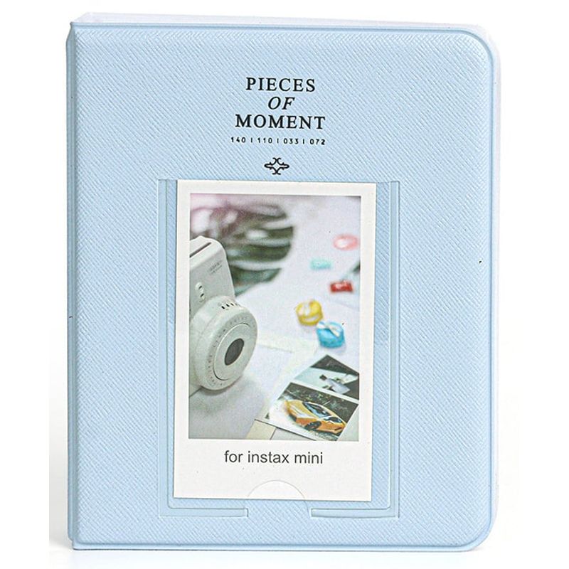 GENERICO - Album para fotos Instax Mini 64 Fotos - PASTEL BLUE