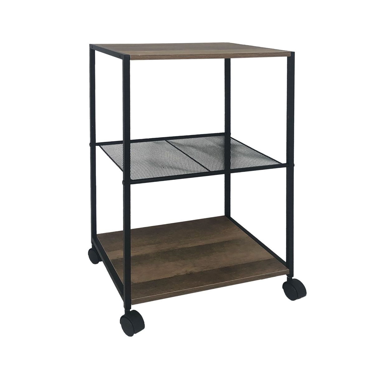 DIMATEX LEON - Mesa Auxiliar Con Ruedas Tres Niveles Decorativa Refmurcia