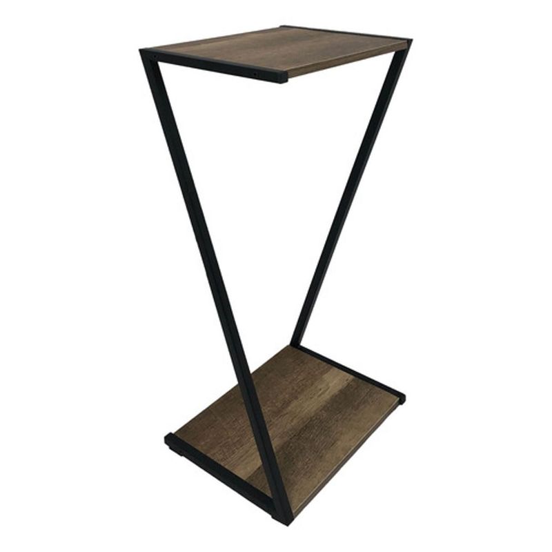 DIMATEX LEON - Mesa Auxiliar Dos Niveles Decorativa Moderna Refalicante