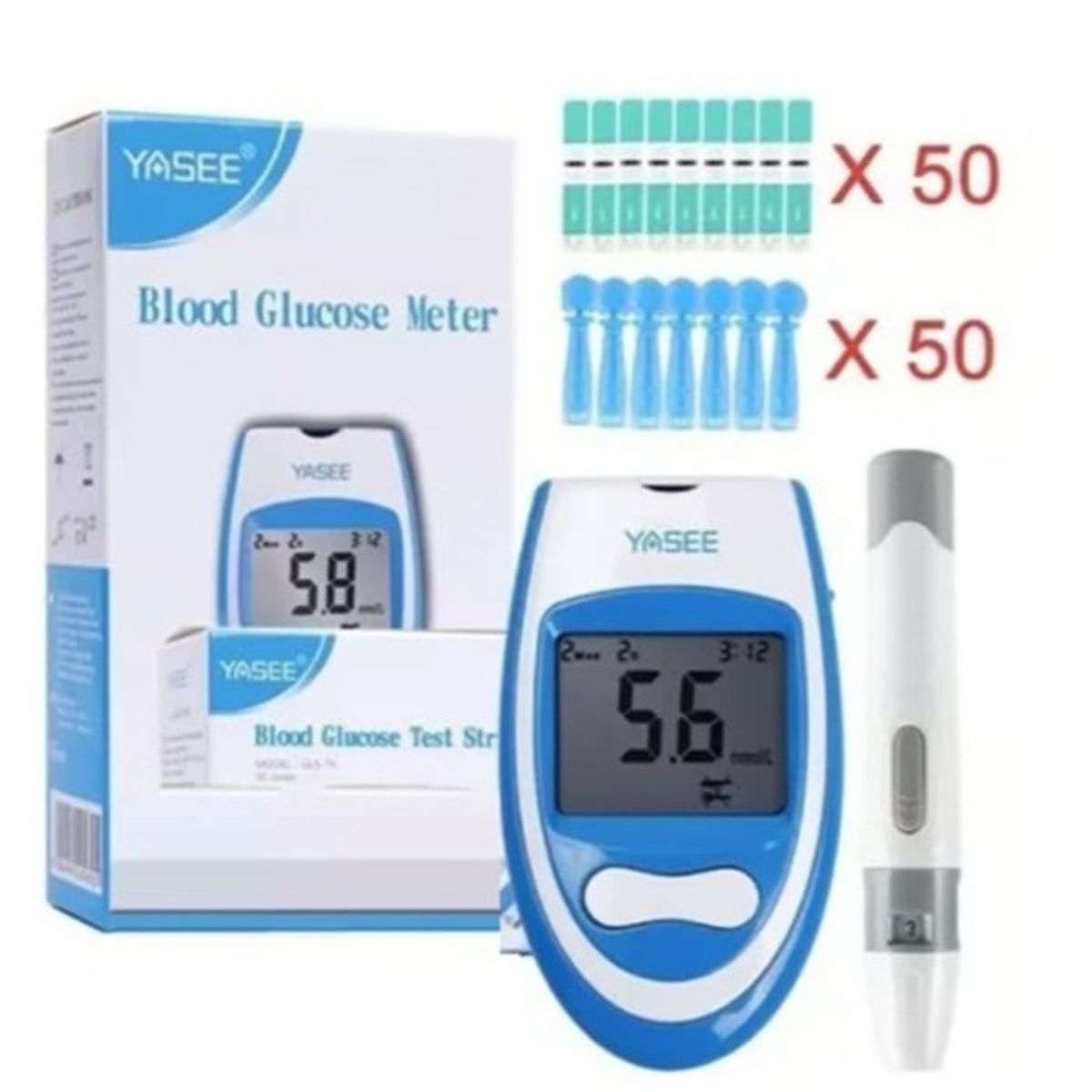 GENERICO - Glucómetro Monitoreo Azúcar