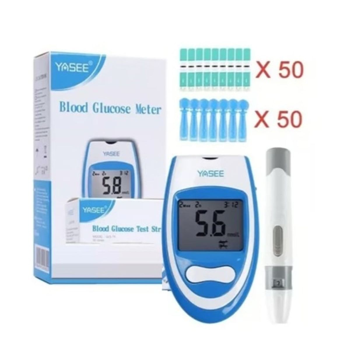 GENERICO - Glucómetro Monitoreo Azúcar