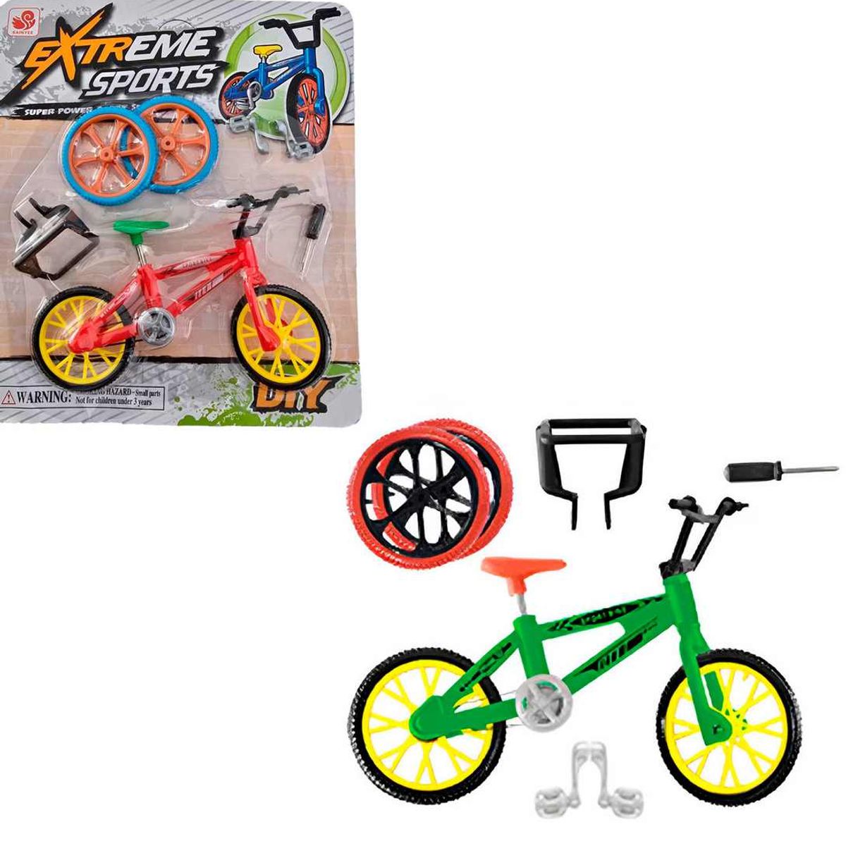 GENERICO - Bicicleta Juguete Armable Niños Interactivo Personalizable