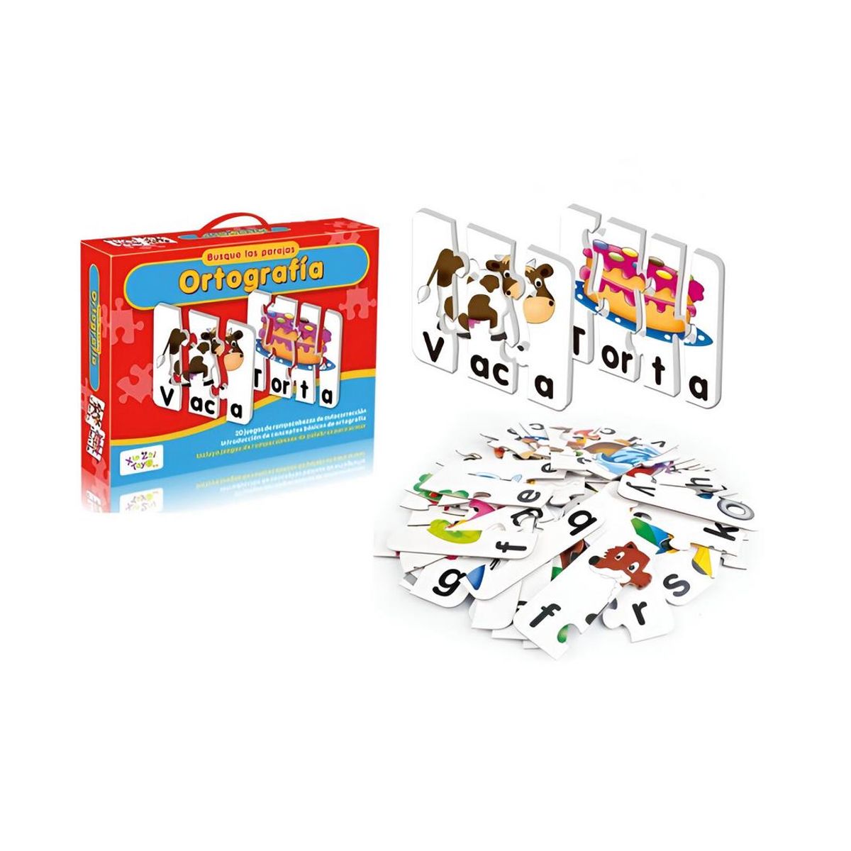 GENERICO - Rompecabezas Didactico Ortografia Desarrollo Motriz Niños