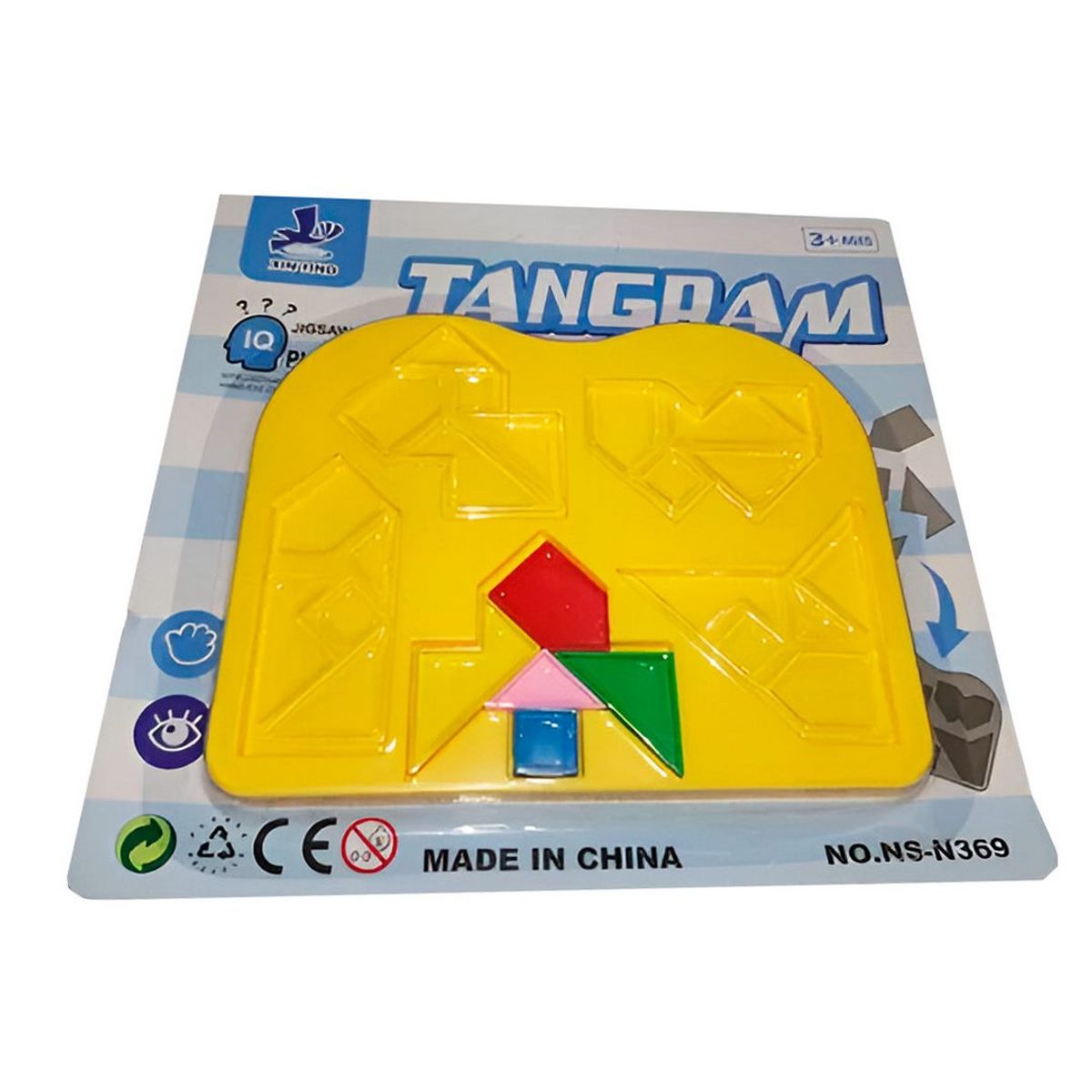 GENERICO - Juego De Mesa Tangram Aprendizaje Desarrollo Cognitivo