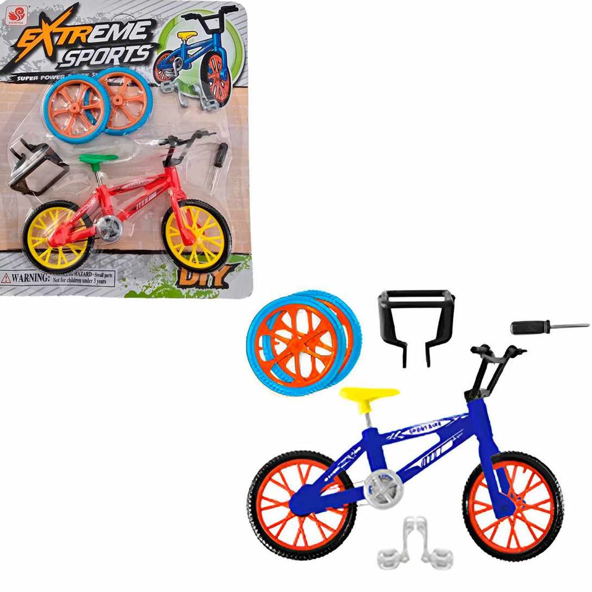 GENERICO - Bicicleta Juguete Armable Niños Interactivo Personalizable