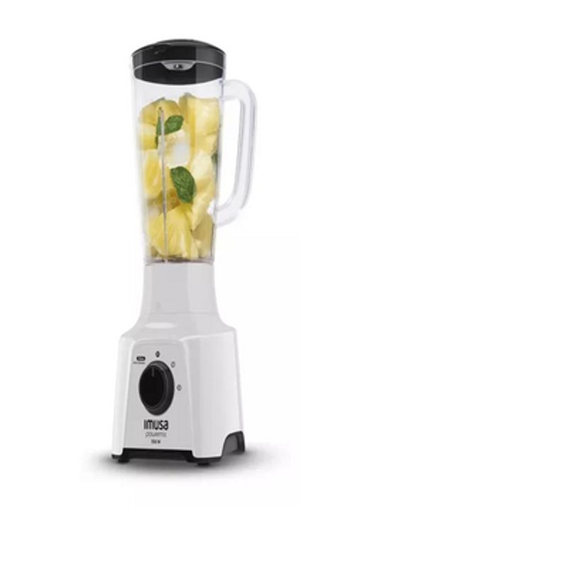 IMUSA - Licuadora Imusa Powermix Glass Blanco 120V