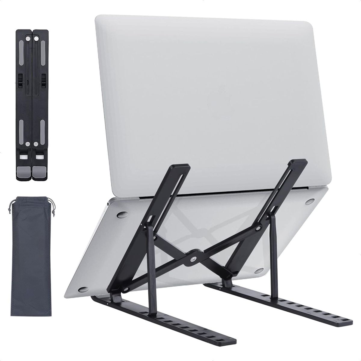 GENERICO - Base Soporte Para Portátil Ergonómica Reclinable 10 Niveles