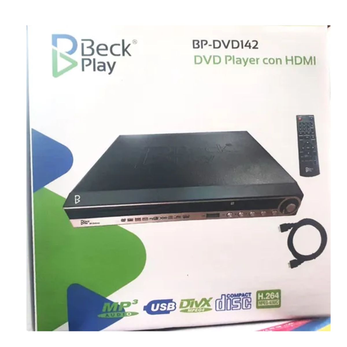A BECK - Reproductor De Dvd Beck Play BP-DVD142