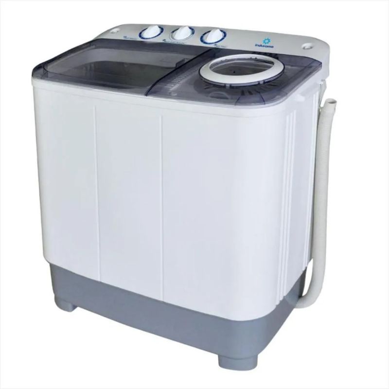 INDURAMA - Lavadora Indurama Lri 7Blsa 7Kg15Lb Blanca Semiautomatica