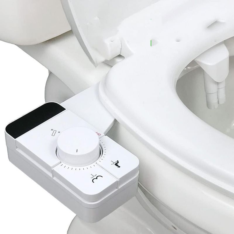 OEM - Bidé Ultradelgado Boquilla Doble Bidet Mecánico Para Inodoro
