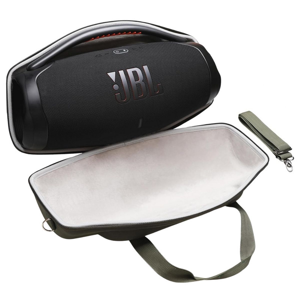 GENERICO - Estuche Rigido Boombox 2 - 3 Forro Para Colgar Y Transportar