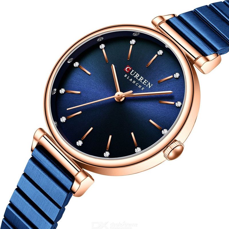 CURREN - Reloj Curren 9081 Para Mujer  Analogo Elegante de Acero