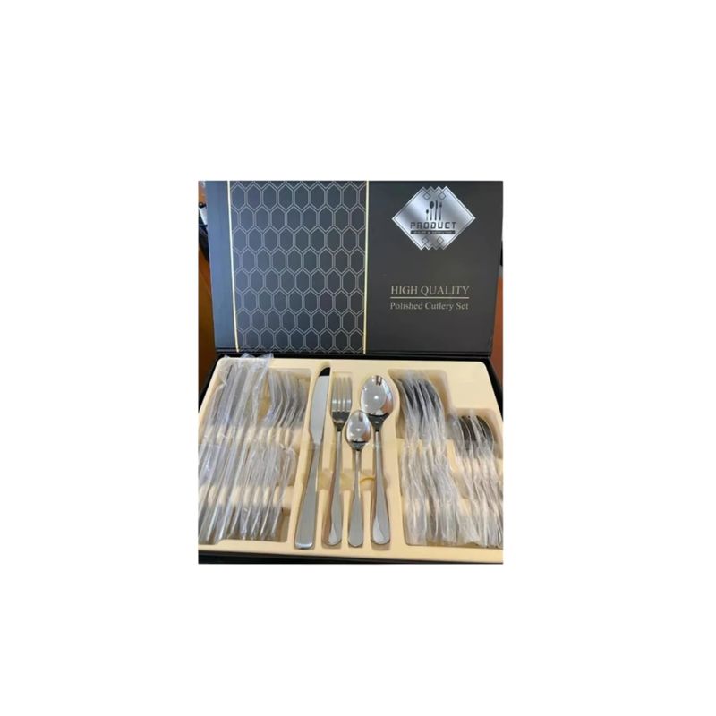 INFANTILES CAJUROMIX - Set De Cubiertos 24 Piezas Acero Inoxidable