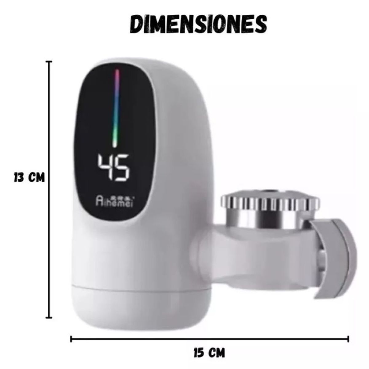 ZHOPI CO - Filtro De Agua Calentador Electrico Instantaneo De Grifo