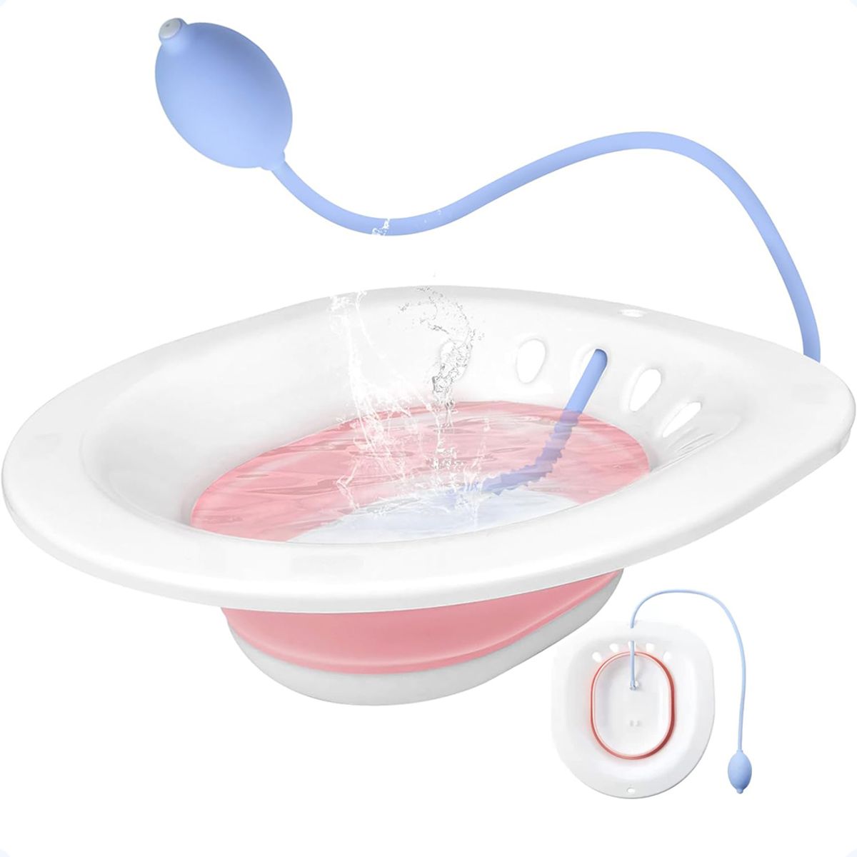 OEM - Baño de Asiento Para Asiento de Inodoro Bidet Perineal Hemorroides