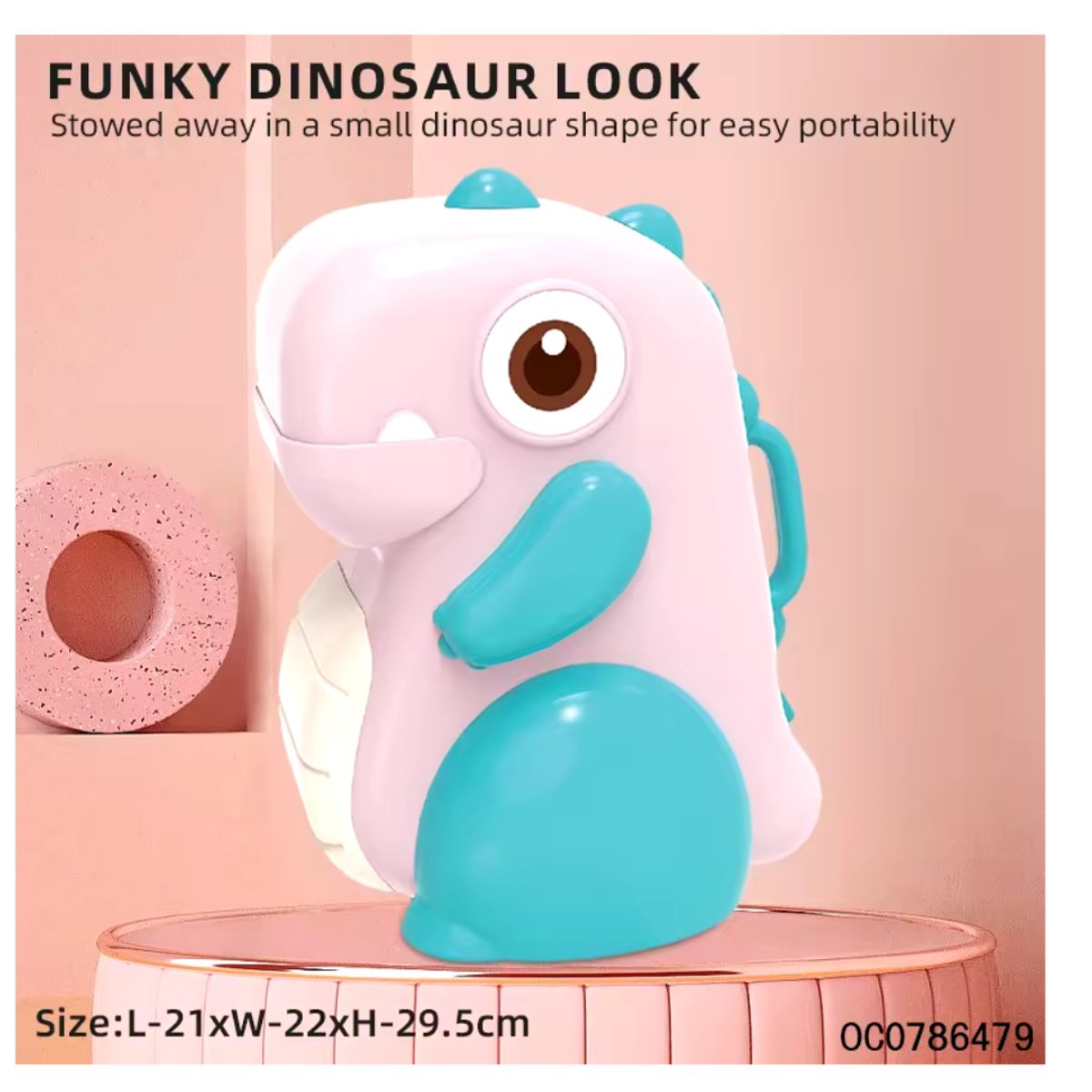 GENERICO - Set Maletín Doctor Niños Juguete 3 En 1 Maleta De Dinosaurio