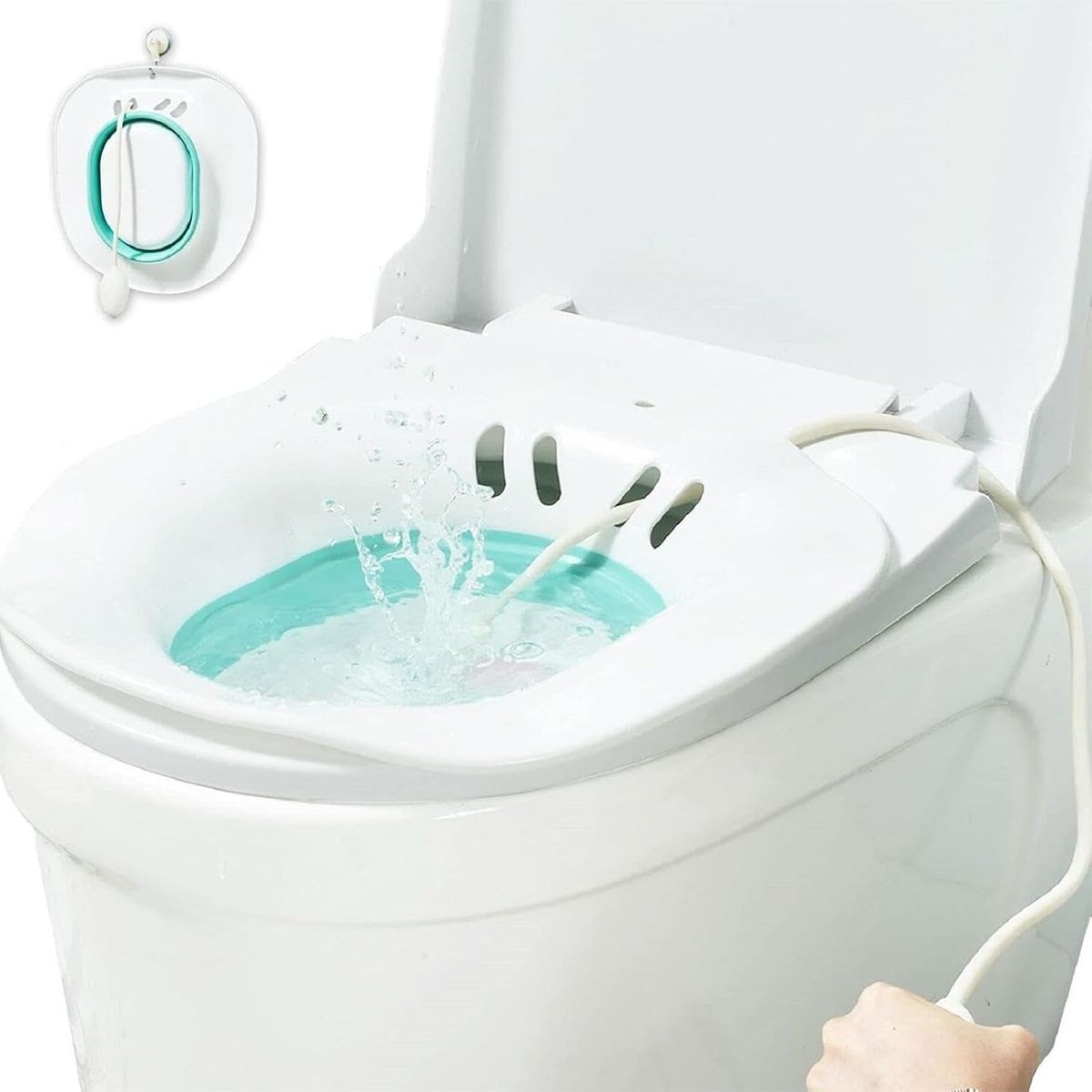 OEM - Baño de Asiento Para Asiento de Inodoro Bidet Perineal Hemorroides
