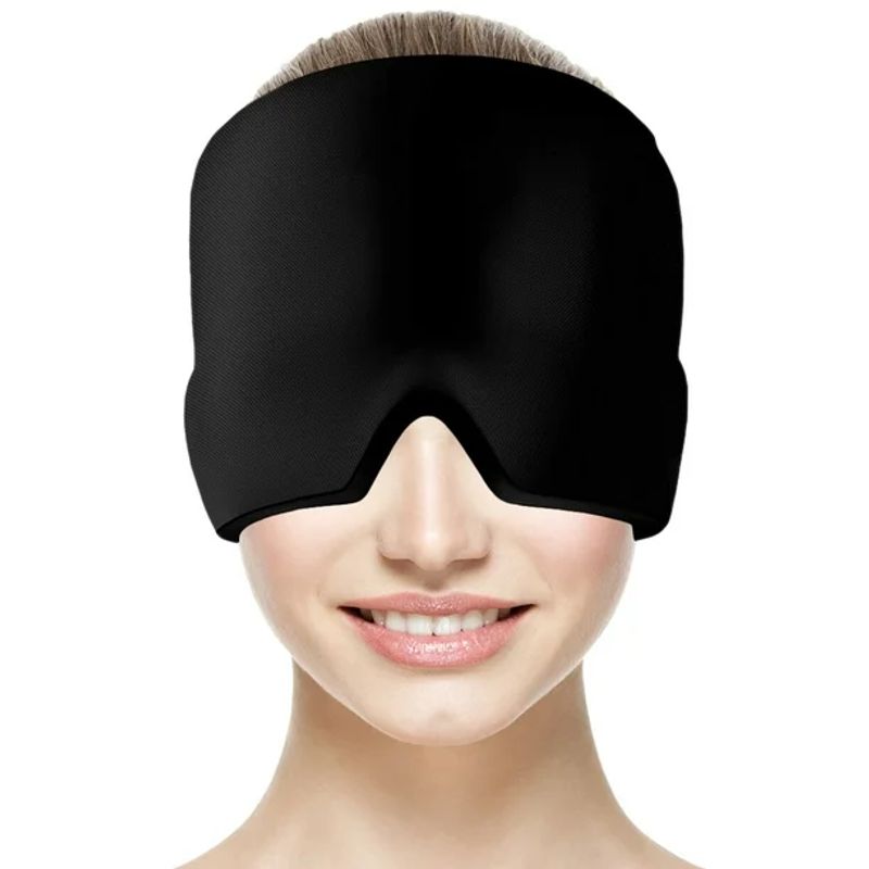 GENERICO - Gorro Gel Alivio Migraña Dolor Cabeza Compresa Frio Caliente