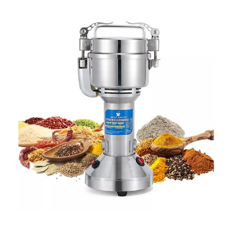 GENERICO - Molino Electrico De Grano Especias 150 Gramos 800 W Acero