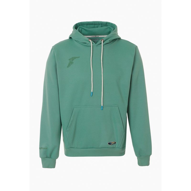 GOODYEAR - HOODIE VERDE GOODYEAR LEXINGTON-D