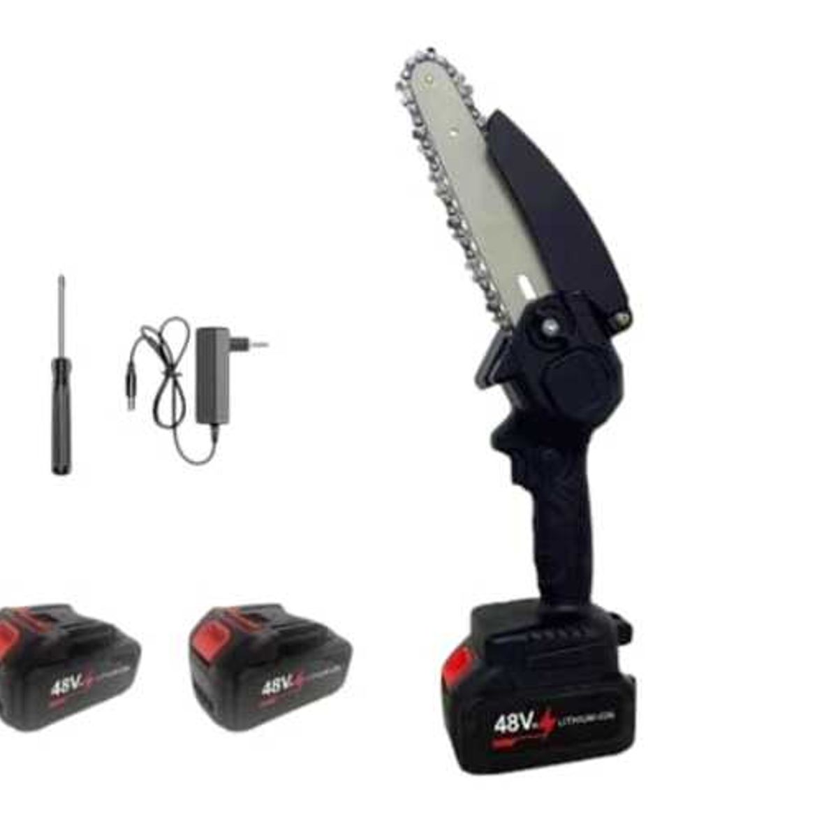 INFANTILES CAJUROMIX - Motosierra Eléctrica Inalámbrica 48V con Maletín