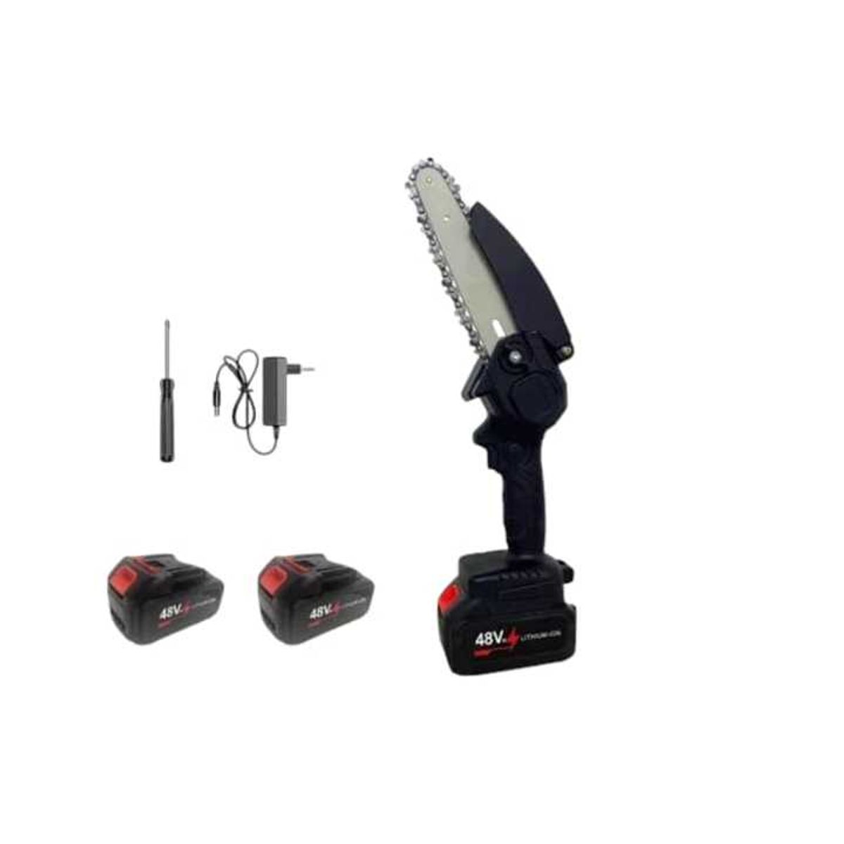 INFANTILES CAJUROMIX - Motosierra Eléctrica Inalámbrica 48V con Maletín