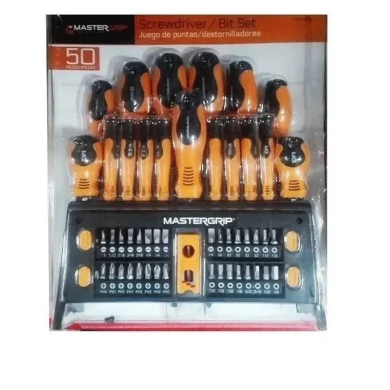 GENERICO - Juego Destornillador Set 50 Pz Herramientas
