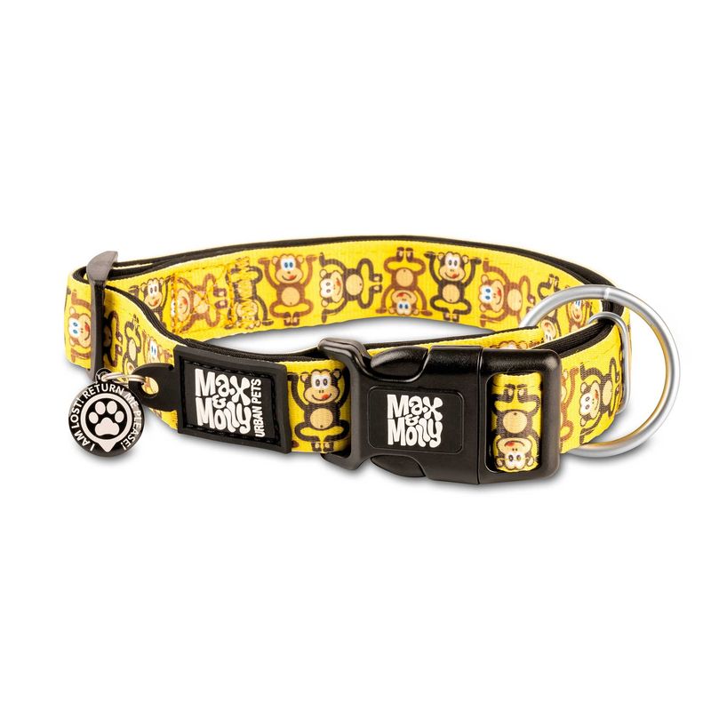 GENERICO - MAX & MOLLY ORIGINAL MONKEY MANIAC COLLAR PERRO MEDIUM