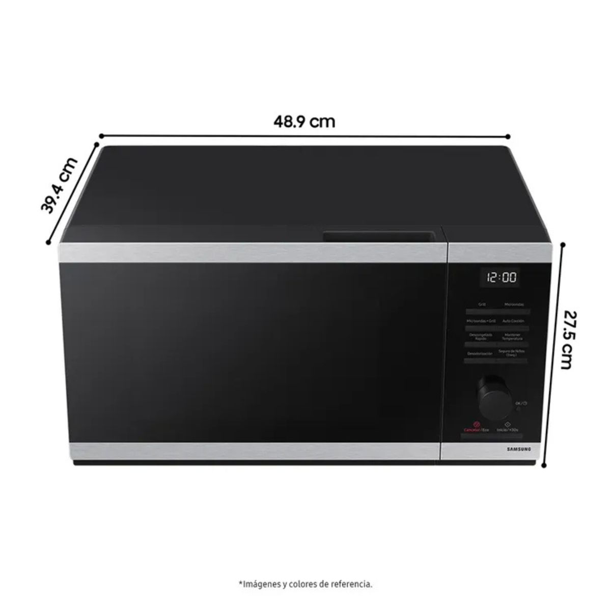 SAMSUNG - Horno Microondas SAMSUNG MG23DG4524ATCO Negro 23Lts