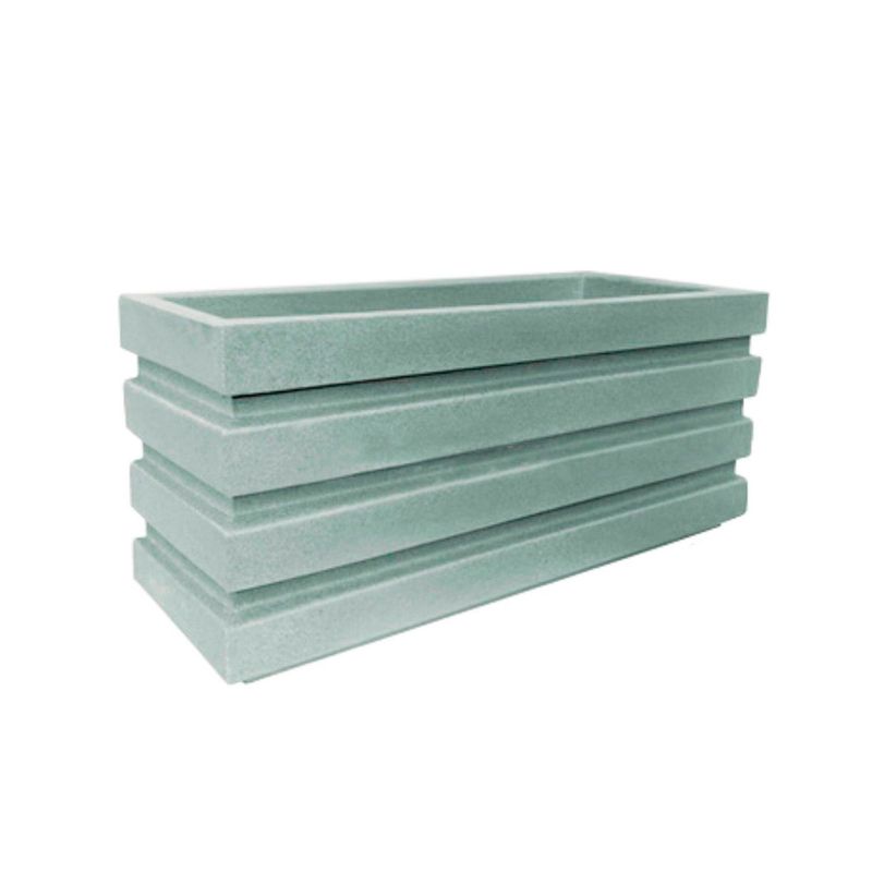 TUMATERA - Jardinera 100 x 45 cm Gris Piedra