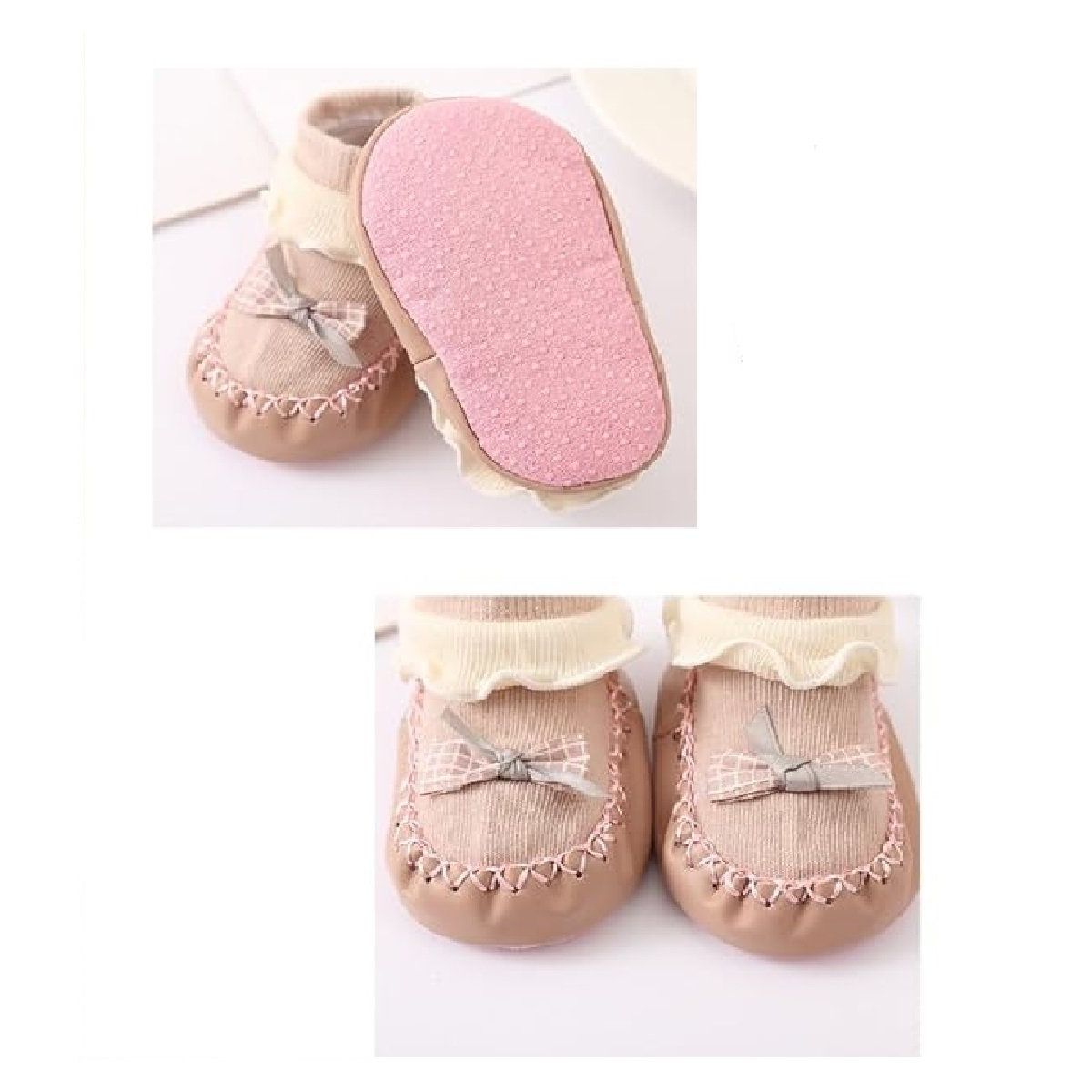 MUNDO BEBE - Medias Zapato Para Bebé Niño Niña