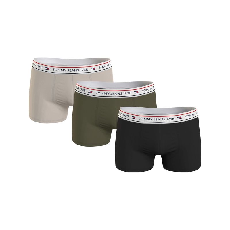 TOMMY HILFIGER - Pack multicolor de 3 calzoncillos trunk Tommy Hilfiger