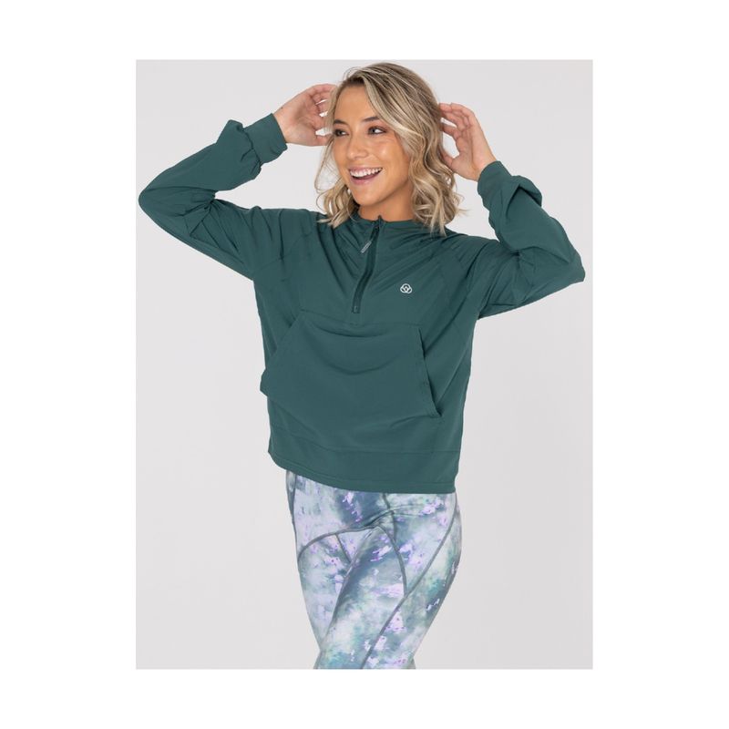 BSOUL - Saco Mujer HALF ZIP DEMI FANGO BSOUL