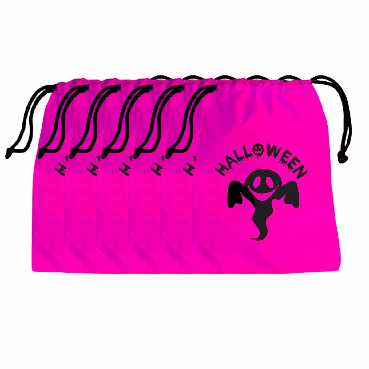 GENERICO - Bolsa De Regalo Para Halloween Dulces X 12 Unidades Naranja
