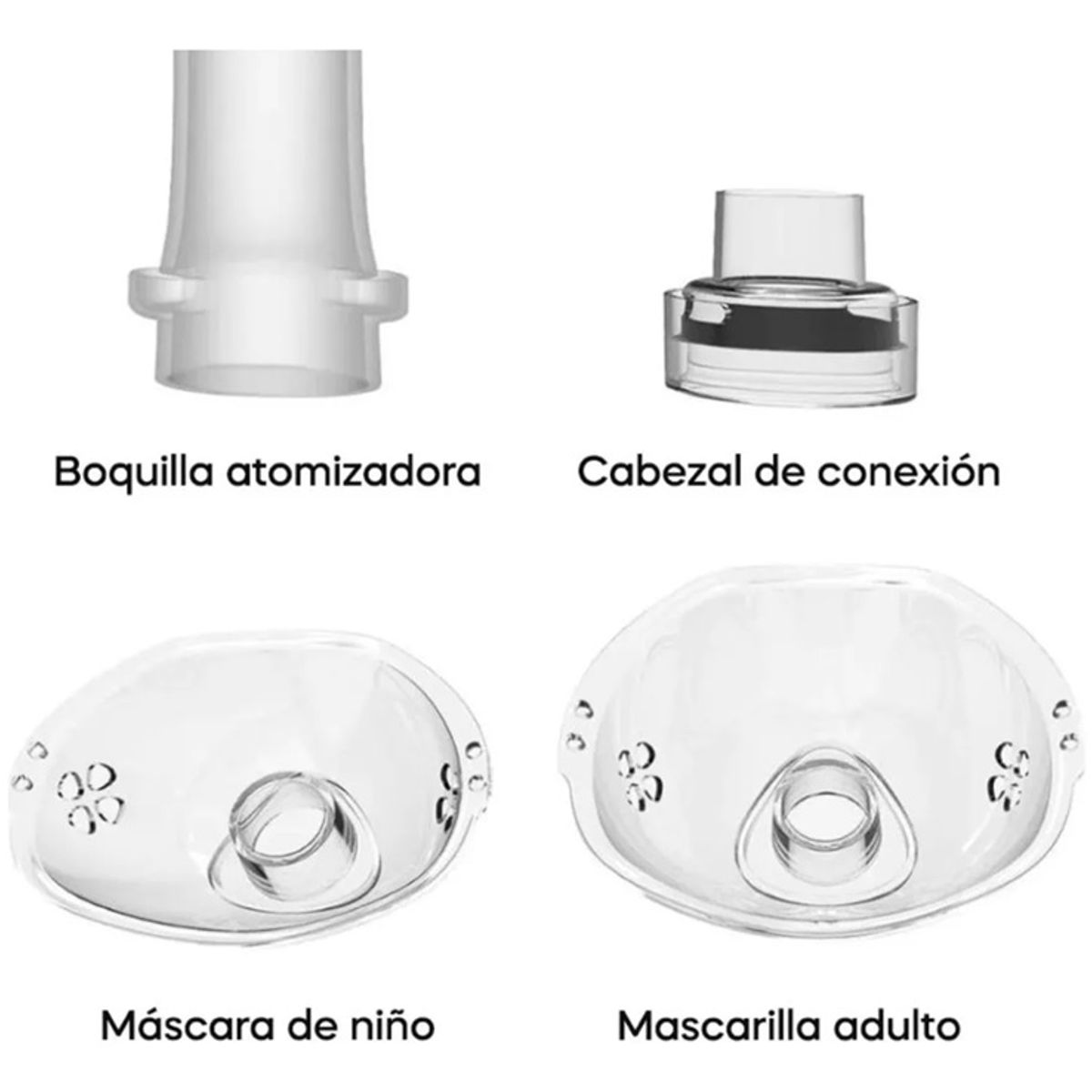 GENERICO - Nebulizador Portátil Adultos Y Niños Inhalador USB