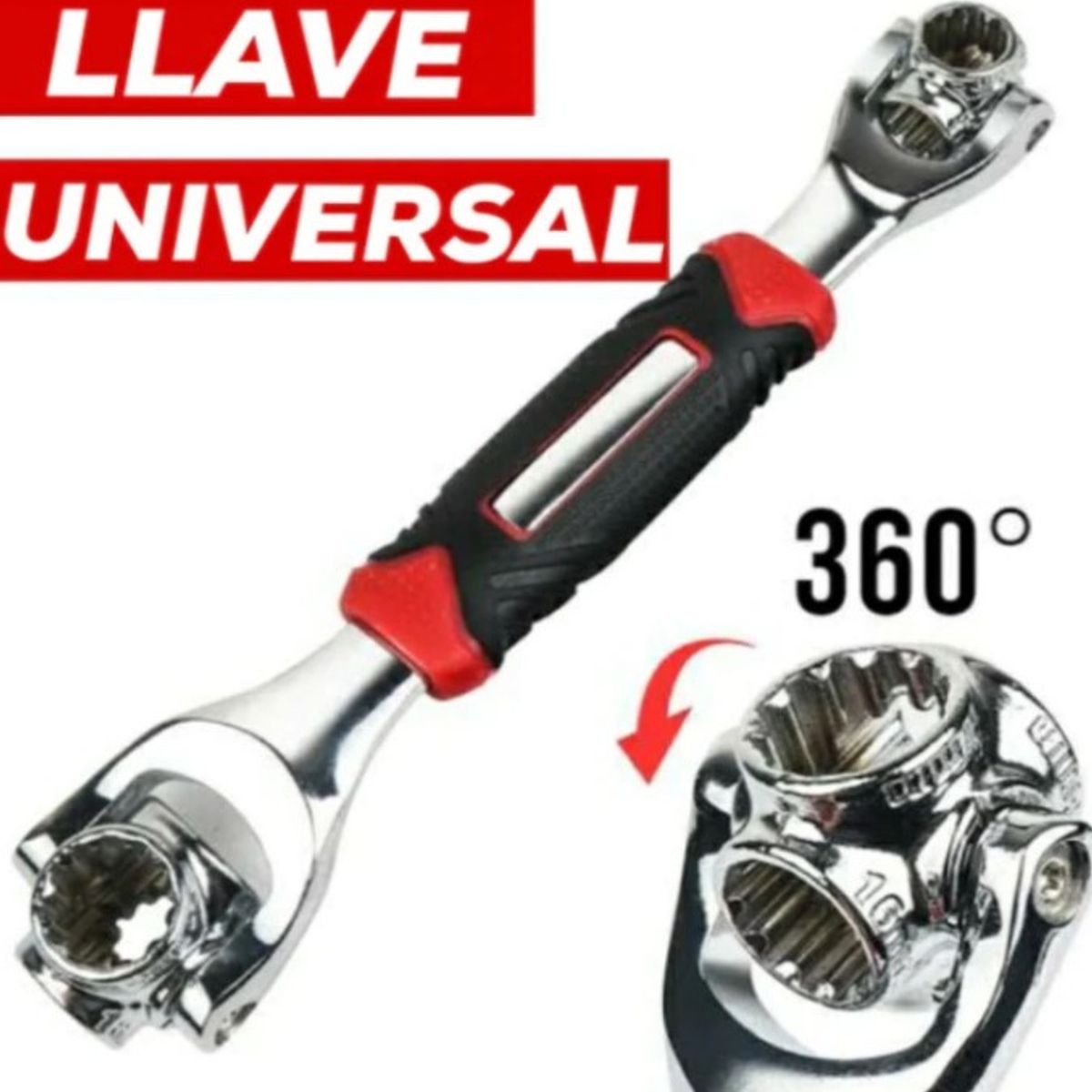 GENERICO - Llave Multiusos 48 En 1 Universal 360°