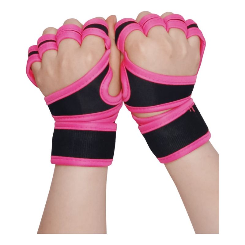 GENERICO - Guantes Calleras Muñequeras Protector Mejor Agarre Ejercicio
