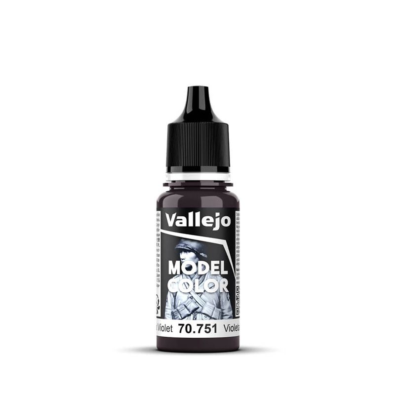 GENERICO - Model Color 18 ml 70751 Violeta Negro Acrilico Vallejo