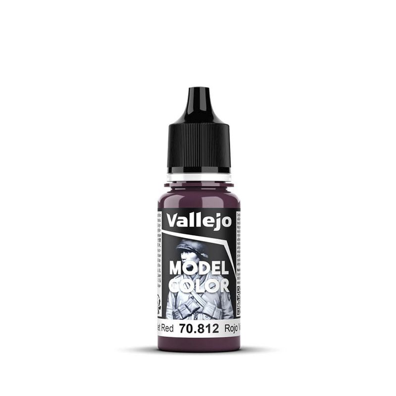 GENERICO - Model Color 18 ml 70812 Rojo Violeta Acrilico Vallejo
