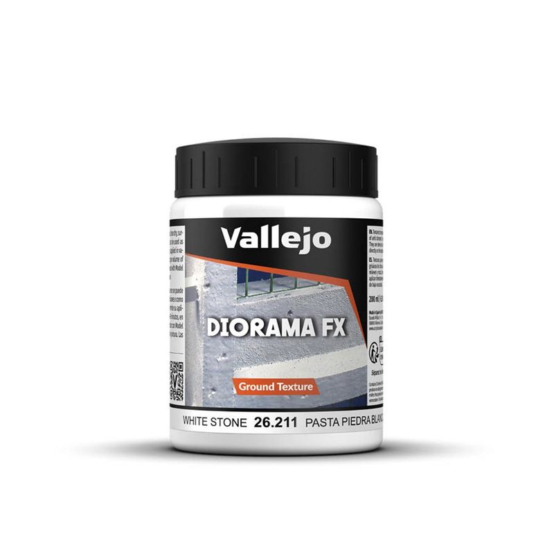 GENERICO - Diorama FX 200ml 26211 Pasta Piedra Blanca Acrilico Vallejo