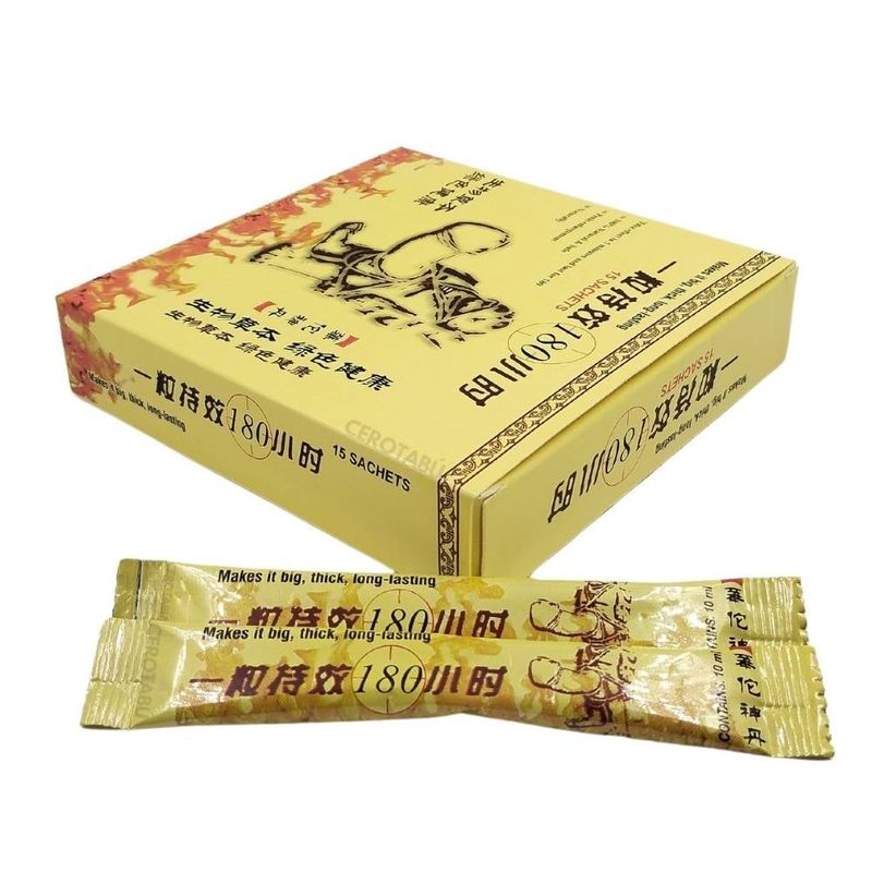 GENERICO - Potenciador Sexual Masculino Natural Enano KLG 180 X15 Unid