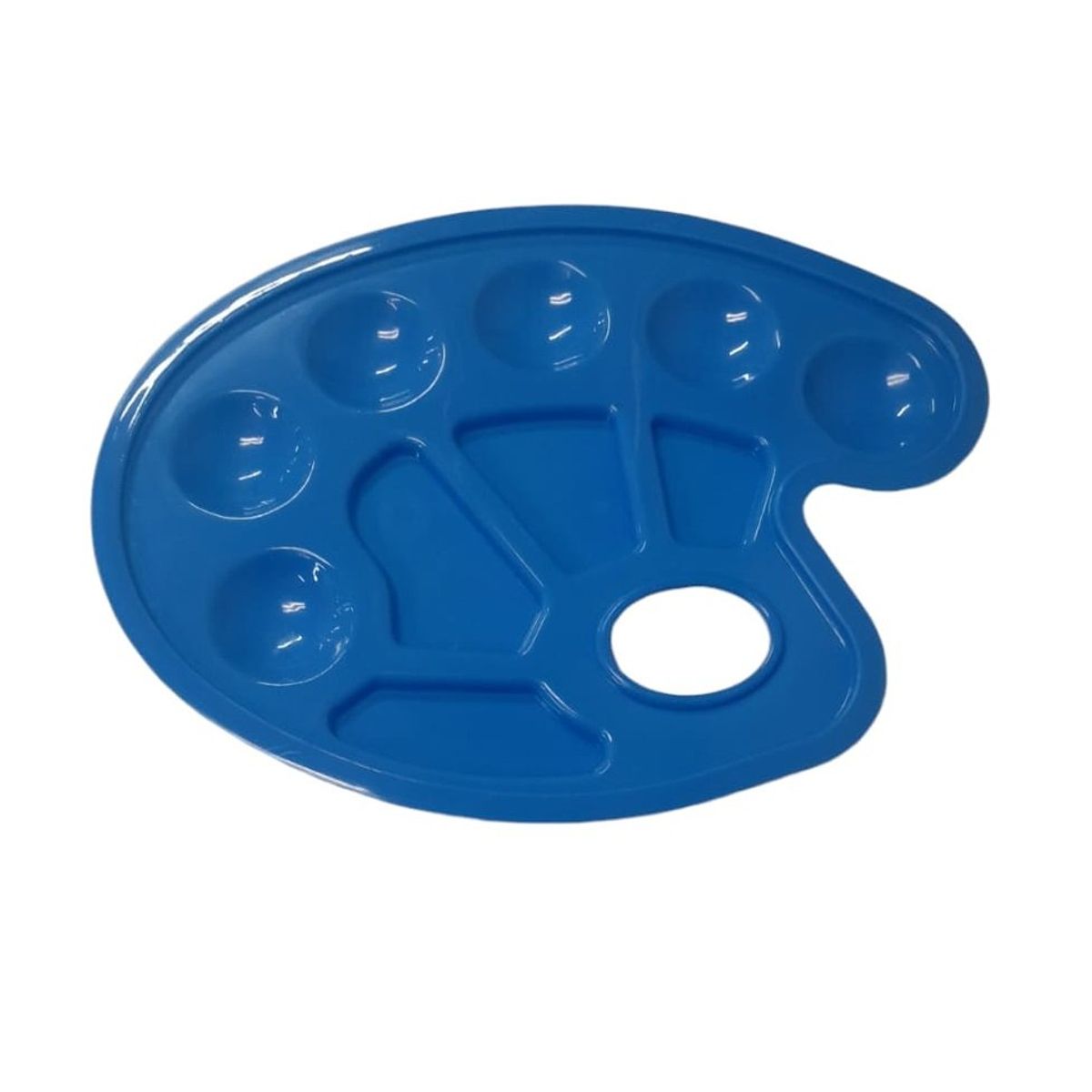 FRANCO ARTE - Paleta Mezcladora Plástica Ovalada X Unidad