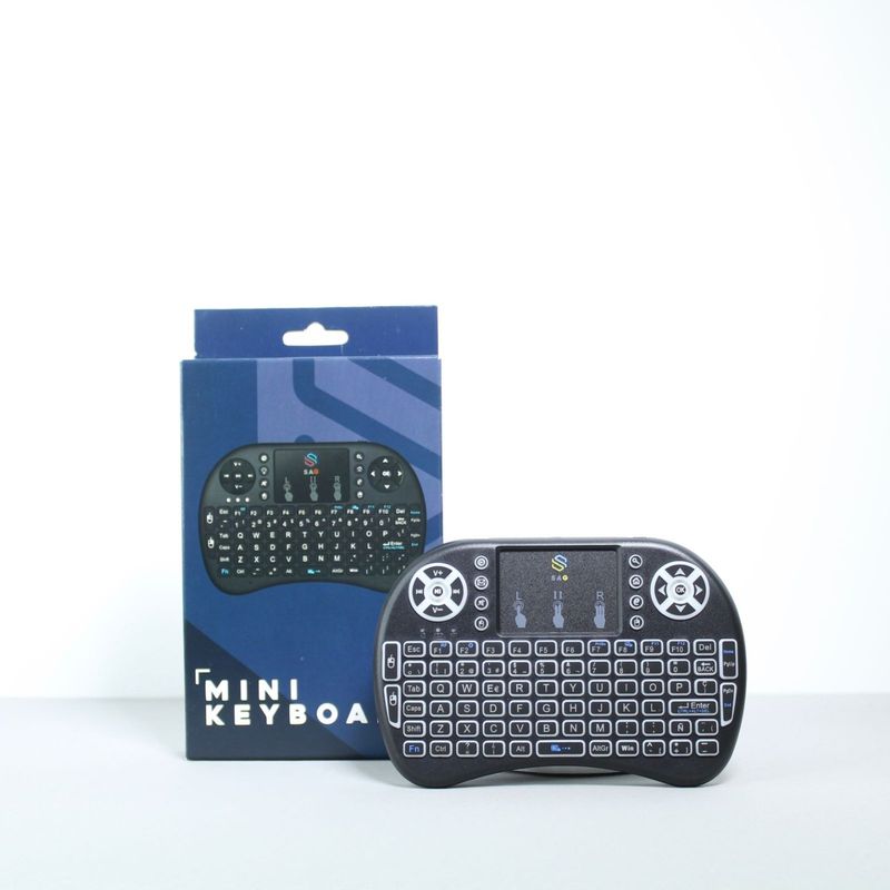 GENERICO - Teclado Mini Keyboard Retroiluminado Inalambrico