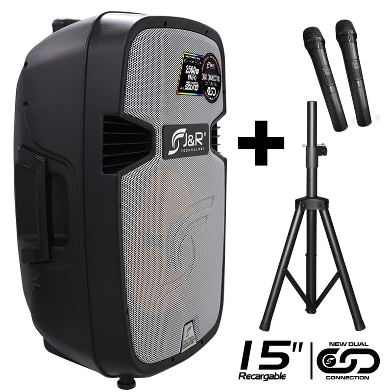 JYR TECHNOLOGY - Cabina Activa Recargable J5162  15″