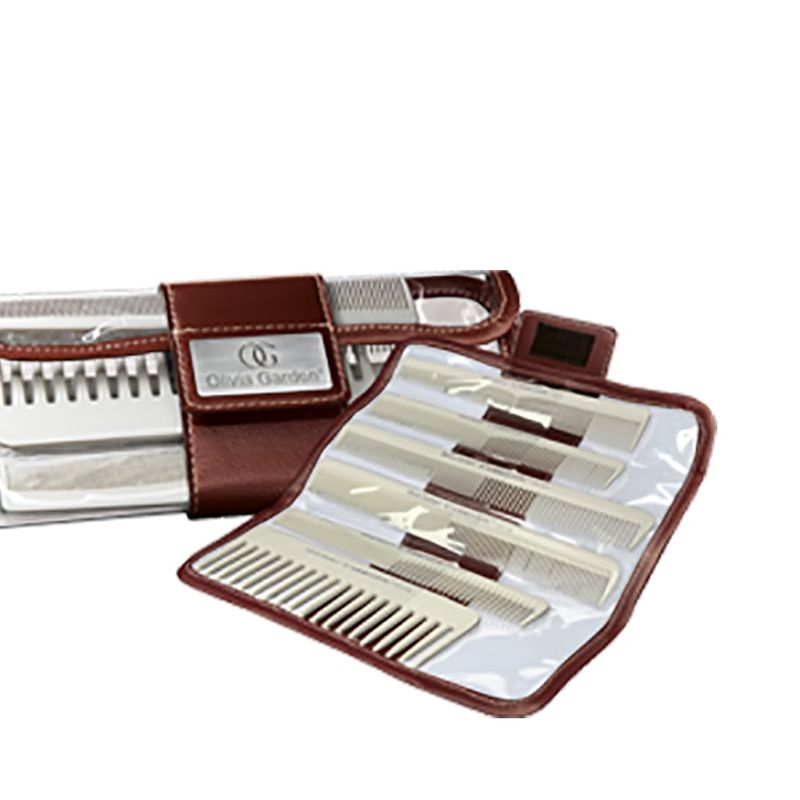 OLIVIA GARDEN - Combo Peines Olivia Garden Carbosilk Precision Corte