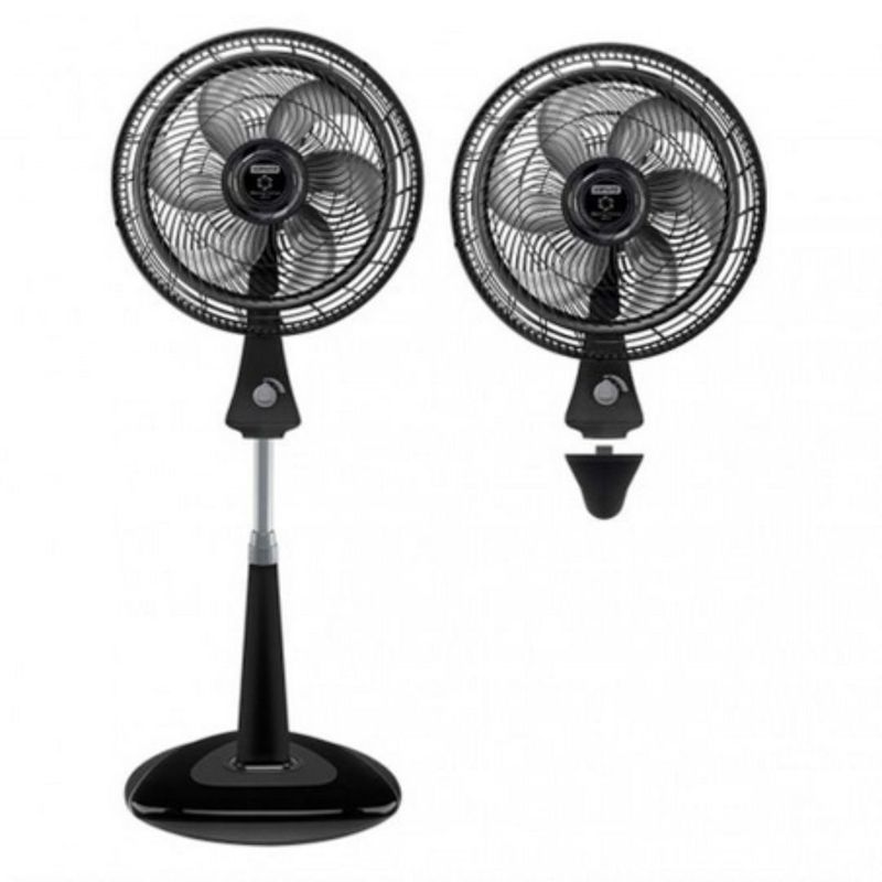 SAMURAI - Ventilador SAMURAI Silence Force Plus 2 En 1 Negro