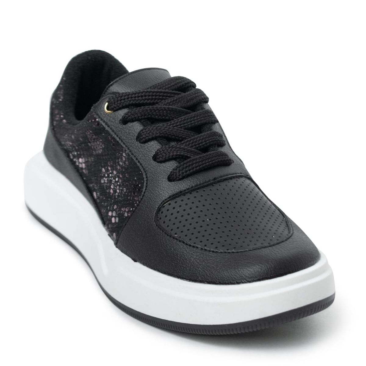 PRICE SHOES - Price Shoes Tenis Moda para Mujer 282T024NEGRO